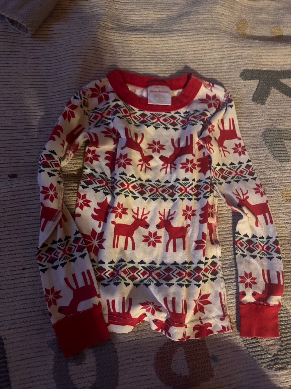 Hanna Andersson organic cotton holiday top Size 5